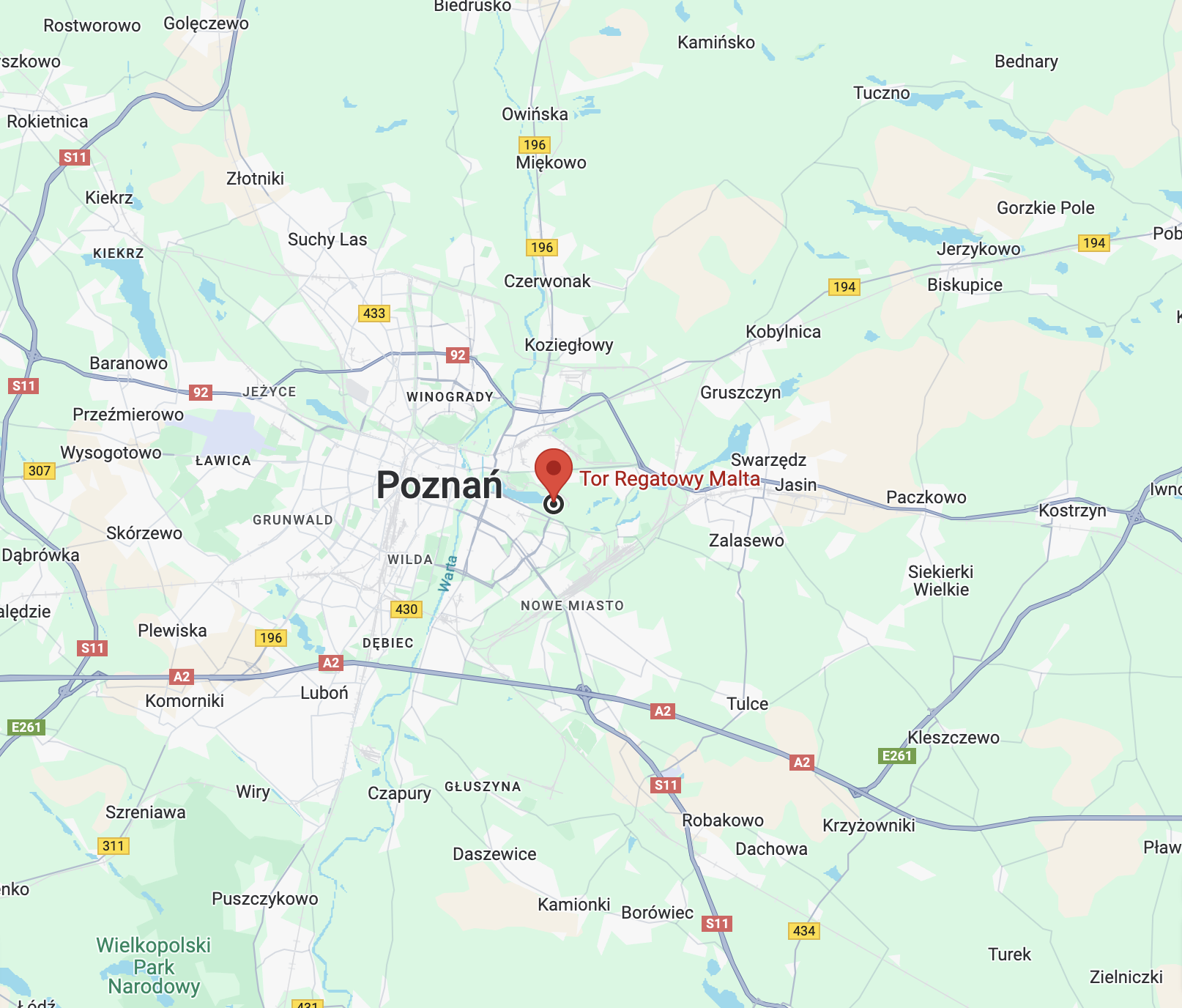 Tor Regatowy Malta Poznań