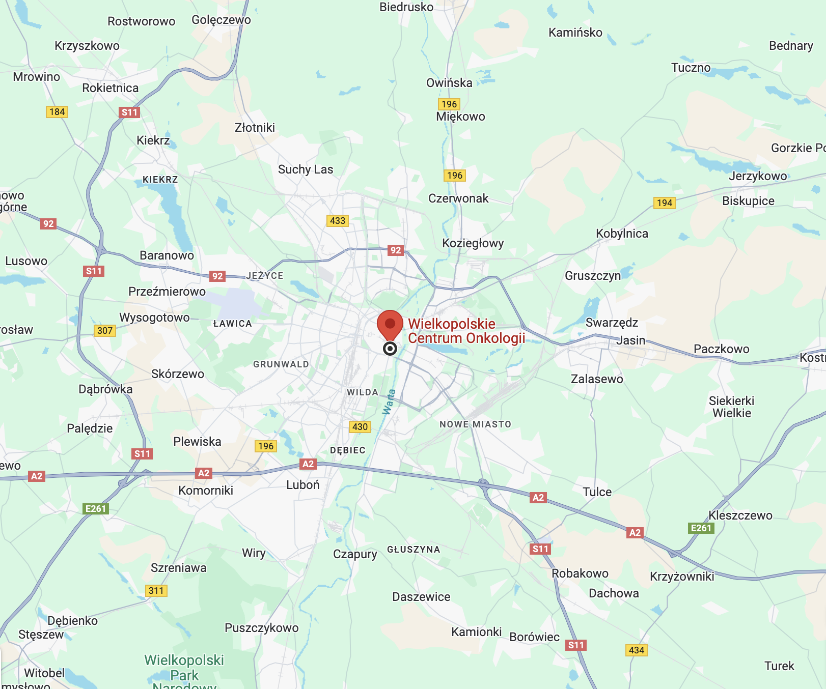 Wielkopolskie Centrum Onkologiczne w Poznaniu
